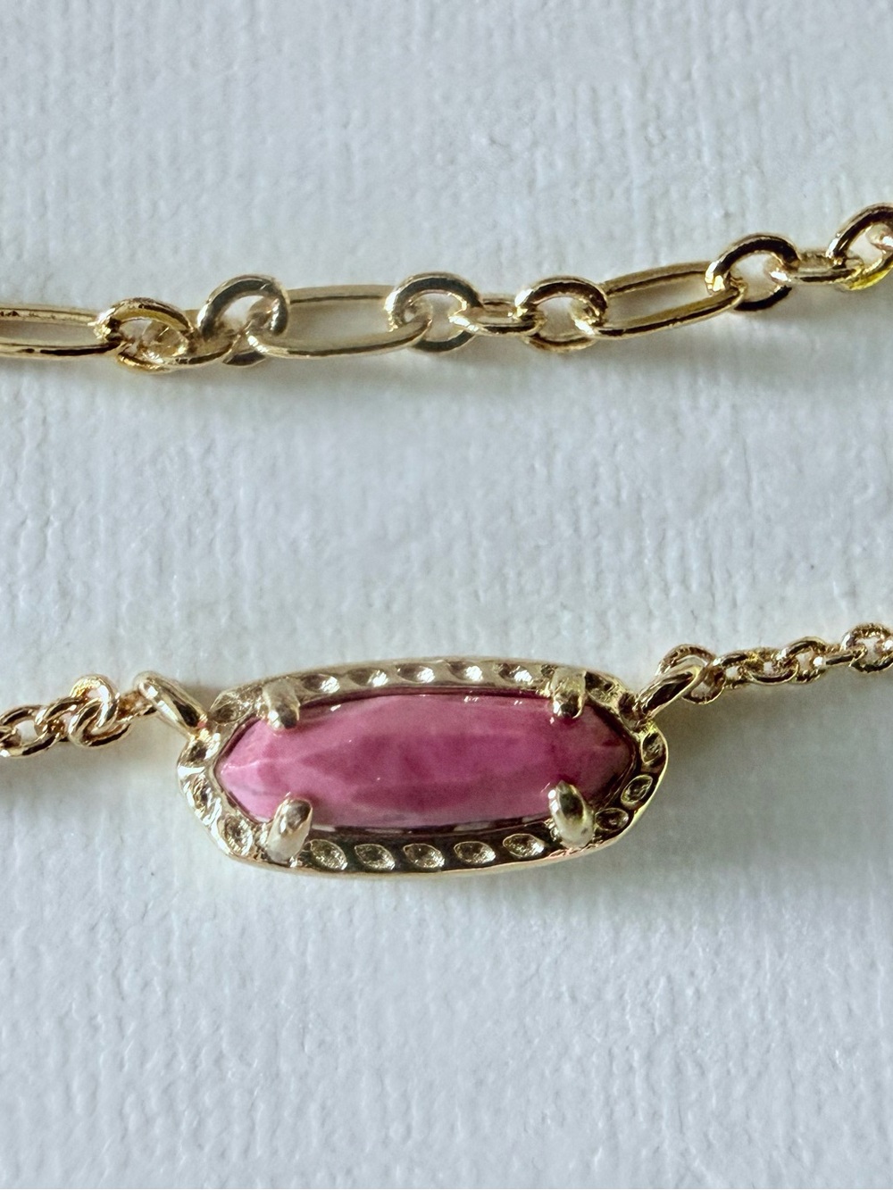 Kendra Scott Emma Pink Stone Layering Necklaces Gift Set - Picture 2 of 3